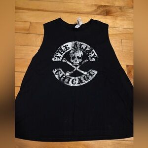 The alley Chicago crop top gothic pink